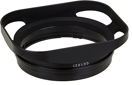 Fotodiox Pro Rangefinder Inspired Lens Hood Compatible with RX1 / RX1 R / RX1 RII and Various E-Mount Lenses - All Metal Rangefinder Style Hood (Replaces LHP-1 Hood)