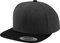 Flexfit Unisex Classic Snapback 2-Tone Cap Kappen, Charcoal/Black, One Size