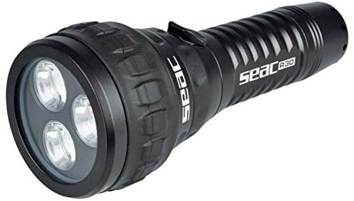 Seac R30, Tauchlampe, 3 LED, 1500 Lumen, über Micro-USB aufladbar