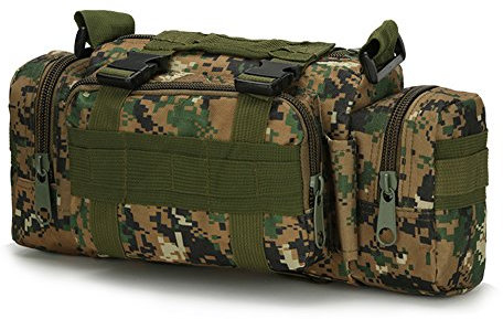 Weekender Bag Multifunktion Herren Übergroße Militärische Taktische Taschen Umhängetasche Como/Tactical Camping Wandern BikeTrekking Sport Militärische Reise Camouflage Handtasche Tasche(Typ 4),5L