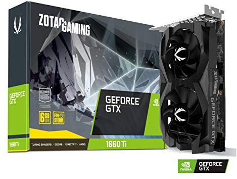 Zotac GeForce GTX 1660 Ti Gaming Dual Fan Graphics Card - 6 GB