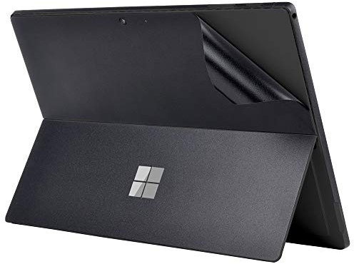 XISICIAO Skin Sticker for Surface Pro 7 / Pro 7 Plus / 7+ 12.3 Inch Back Decal, Ultra-Thin Vinyl Decorative Laptop Cover Protector Accessories(Frosted Black)