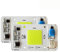 2PCS 50W LED Chip Blanco 6000K 220V COB Motor Ligero Sin soldaduras Controlador IC Inteligente Integrado para Luz de Inundación LED, Luz de Techo Tesfish