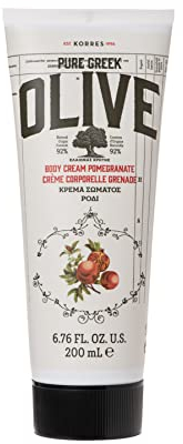 KORRES Olive & Pomegranate feuchtigkeitsspendende Bodymilk, dermatologisch getestet, vegan, 200 ml