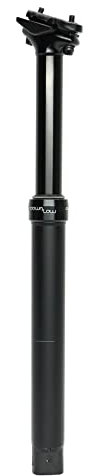 Cannondale DownLow Dropper Fahrrad Sattelstütze absenkbar 31.6mm schwarz: Größe: 390mm (125mm)
