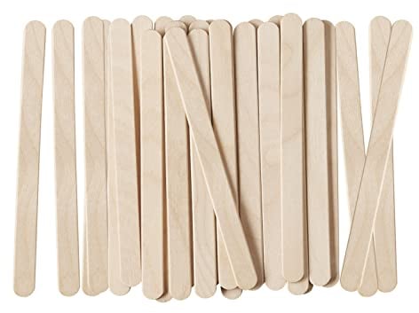GUSTO [1000 Stück] 11,4 cm große Mehrzweck-Eisstiele aus Holz für Handwerk, Eis und Eis - Formerly Comfy Package