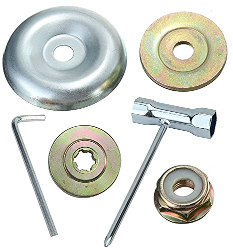 6 Stück Rasenmäher Ersatzteile Dauerhaft Rasenmäher Teile Universal Metall Freischneider Zubehör Ersatzteile Motorsense Einfach Zu Verwenden Ersatzteile für Rasenmäher Trimmer Freischneider