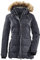 G.I.G.A. DX Damen Oiva Casual Funktionsjacke in Daunenoptik mit abzippbarer Kapuze, midnight, 46 EU