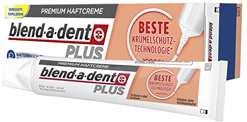 Blend-a-dent Premium-Haftcreme BESTE Krümelschutz-Technologie