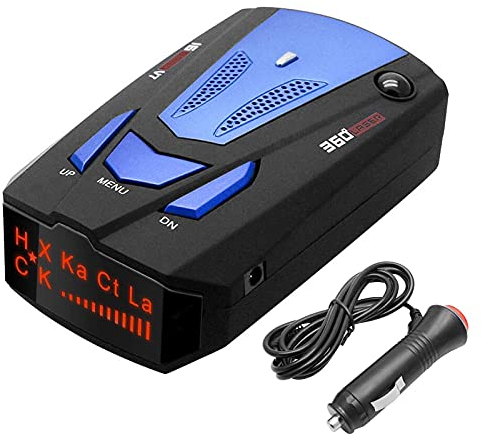 V7 Radardetektor, TOTMOX Car 16 Band V7 360 Grad GPS Speed Safe Anti Radar Laser Detector Digital Display Voice Alert Detector