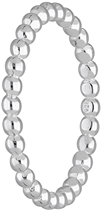 Treuheld® 925 Sterling Silber Ring mit Kugeln | 8 Größen [03.] 52
