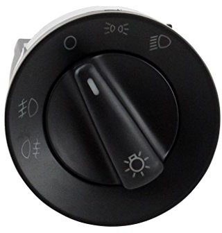 Autoteile Gocht Hauptschalter Lichtschalter für 1C0.941.531A VW Golf 4 Variant 1J5 1999-2006