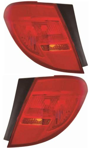 EISENFELS 107557298 Set Rückleuchten Heckleuchten außen links und rechts passend für Meriva B