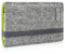 Stilbag Custodia Finn per Google Pixel 8 Pro | Colore: grigio chiaro/verde mela | Custodia per smartphone in feltro | Custodia per cellulare | Made in Germany