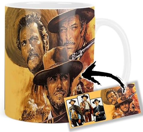 The Good The Bad And The Ugly Clint Eastwood Eli Wallach Lee Van Cleef Tasse Keramikbecher Mug