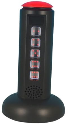 harayaa Automatischer Würfelbecher, Elektrischer Würfelroller, für Trinkspiel, Elektronisches Würfelset für Bar, Pub, KTV