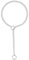 Manfnee Lariat Y-Halsketten O Ring Kette Halskette Slip Kette Halskette für Damen Punk Gothic Kette Choker Halskette