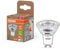 OSRAM Energy Class LED-Reflektor-Lampe PAR16 mit 3.3 W, 600 lm, kaltweiß (4000 K) aus bleifreiem Glas mit GU10 Sockel in der Energieeffizienzklasse A, 50 mm Durchmesser, IP20.