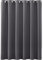 Rideau Thermique Isolant, 80 x 200 cm Couleur Pure Anti UV Rideaux Opaque Draperies Décoration Maison Plusieurs Tailles Lavable pour Salon Coucher, Gris Foncé