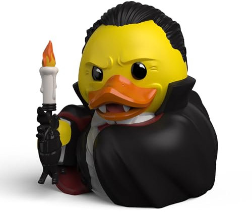 TUBBZ Erste Ausgabe Dracula Sammler-Vinyl-Gummientenfigur - Offizielles Universal Monsters Merchandise - Horrorfilme