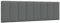 vidaXL Kopfteil-Kissen Hanko Dunkelgrau 160 cm Stoff, Kopfteilkissen, Kopfkissen, Lesekissen, Kopfteilpolster, Rückenkissen, Kissen-Kopfteil