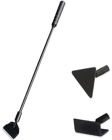 Kit Limpieza Tanque Acuario,Herramientas de Limpieza Algas,Limpiar de Rascador de Algas,Limpieza Algas Acuario,Juego de Limpiadores de Peceras,Fish Tank Cleaner 3 in 1 Kit,Raspador de Algas,Negro