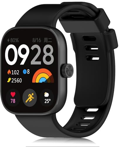 PureYule Correas de reloj para Xiaomi Redmi Watch 5/Redmi Watch 4,Pulseras de repuesto compatibles con Xiaomi Mi Band 8 Pro/Xiaomi Mi Band 9 Pro Silicona Mujer Hombre