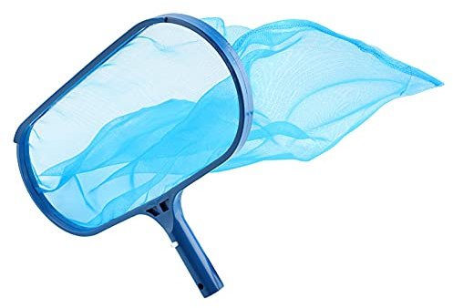Pool Skimmer Blau Plastik Tragbarer Tiefe Beutel Blatt Skimmer Fine Mesh Netto Swimming Pool Teichwanne Werkzeugzubehör Zubehör