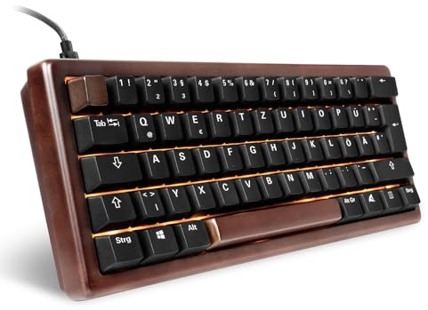 Sharkoon Skiller SGK50 S4 Gen2 Wood, PBT, FR-Layout