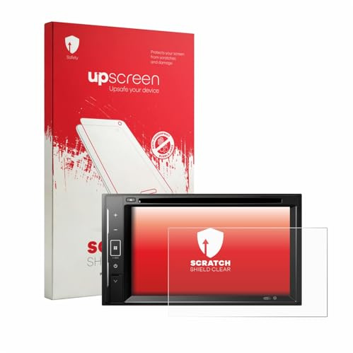 upscreen Schutzfolie für Pioneer DMH-A240DAB – Made in Germany, Kristall-klar, Kratzschutz, Anti-Fingerprint