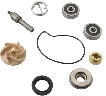 Gruppo Pompa Acqua Moto Misura per Piaggio Misura per Beverly MP3 Carnaby 250 Misura per X7 X8 X9 Kit di riparazione pompa acqua 300cc Gruppo Pompa Acqua Per Motore Moto Per