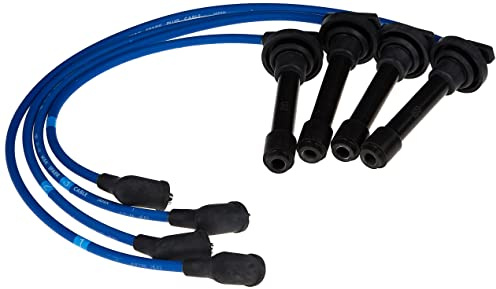 NGK (8041) RC-HE82 Spark Plug Wire Set | Replaces 671-4186 9811 9831 09811 09831 86478 96478 7516 55004 55006 175-5958 4732 9419 127499 164014 700359 700830 CH7499.