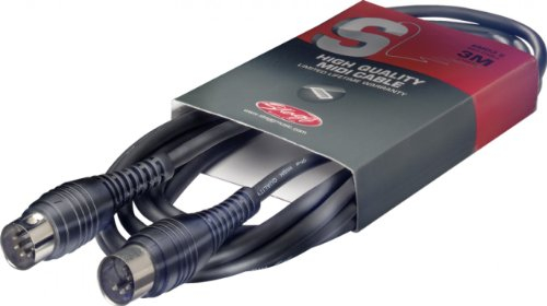 Standard Midi Kabel 6 Meter mit zwei 5-Pol-DIN-Steckern