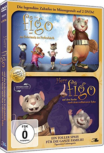 Herr Figo und das Geheimnis der Perlenfabrik/Herr Figo auf der Suche nach dem verlorenen Zahn [2 DVDs]