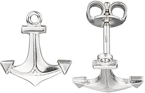 Paar Ohrstecker Anker Schiffsanker aus 925 Silber Kinder Ohrringe Ohrschmuck