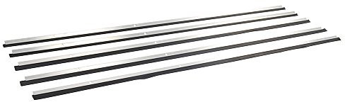 Fixman 789870 Heavy Duty Aluminium Around Door Seal Strips - Total Length 5.03m