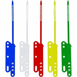 Laurel Abheftstreifen universal 80mm Kunststoff VE=5 Stück Grundfarben sortiert