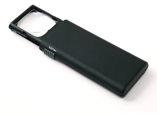 Carson LumiPop 5x Taschenlupe mit Schutzhülle und LED (LP-66)