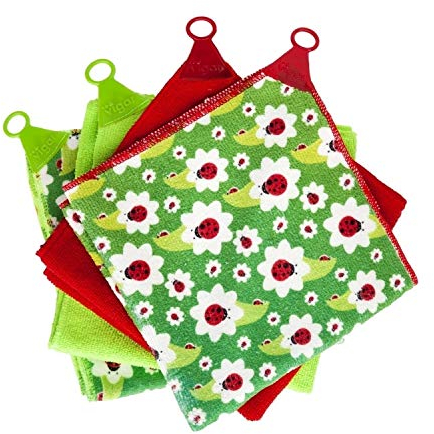 VIGAR Küchenhandtuch 4er Set Ladybug