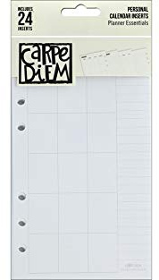 Simple Stories Planner Inserts, White, Medium