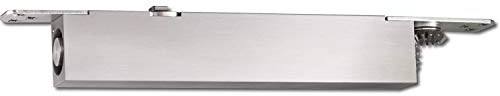 GEZE 101759 Türschließer integriert BOXER, EN 2-4, Achse 4 mm verlängert, silberfärbig, Silber