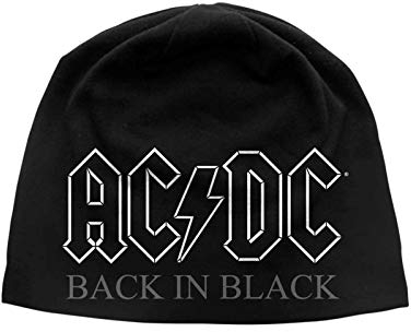 AC/DC Unisex Beanie Back in Black