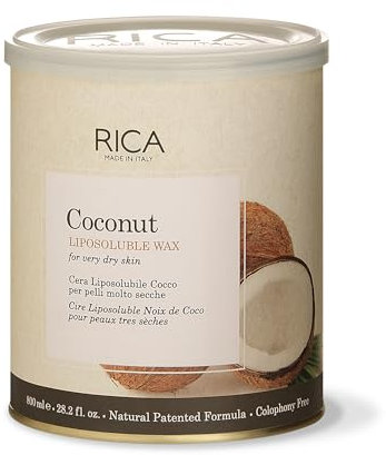 Cire épilatoire liposoluble en pot Coco, peaux très sèches Rica