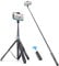 ATUMTEK 60'' Perche à Selfie, Trépied pour Téléphone Extensible Tout en Un avec Télécommande Bluetooth, Rotation 360° pour iPhone et Téléphone Android, Selfies, Vidéos, TikTok, Streaming en Direct