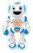 Lexibook, Powerman® Star, Ferngesteuerter Roboter, Sprechen und Gehen, programmierbar, für Kinder 4+, französische Version, Weiß/Blau, ROB85FR