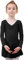 Tancefair Ballettkleidung Mädchen Ballettkleid Kurzarm Langarm Baumwolle Balletttrikot Ballettanzug Tanzkleid Tanzbody mit Chiffon Rock Tütü