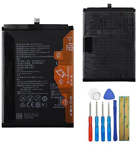 E-yiiviil Batteria di ricambio HB4073A5ECW HB3973A5ECW compatibile con Huawei Mate 20X con strumenti