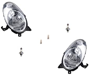 Johns, passend für Nissan Micra Scheinwerfer K12 01/03-04/05 + Leuchtmit. Set li. rech.