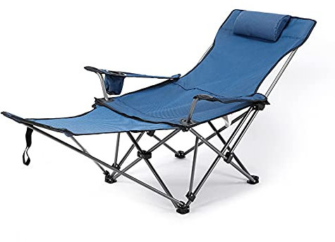 CAPXXIN Faltbare Sonnenliege, multifunktionales Freizeit-Campingbett, tragbarer Bürostuhl, Liege, für den Außenbereich, Strand,A Needed
