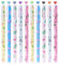 OFFCUP Flamingo Stifte, 10 Stück Flamingo Gel Pen Set, Gelstifte Bunt,Feine Spitze, Durchmesser der Spitze 0,38mm, für Schule, Büro, Zuhause Geburtstagsgeschenk Bürobedarf